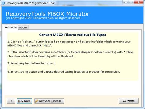 Download MigrateEmails MBOX Migrator