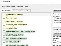WinClean 1.3.1 Beta Version